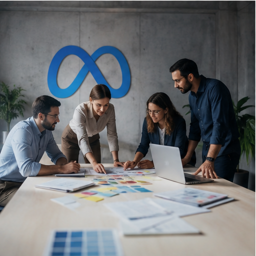 Social media marketing strategy and creative team